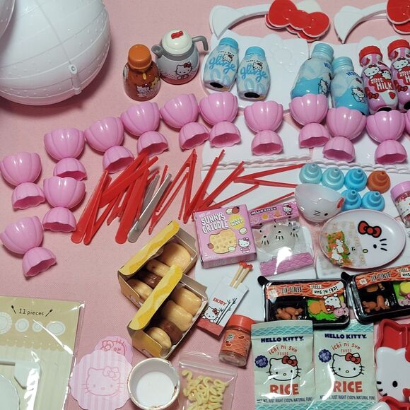 Hello Kitty MGA Make it Miniverse Food Lot Sanrio Parts Toy Barbie Y2K Miniature - Picture 7 of 16